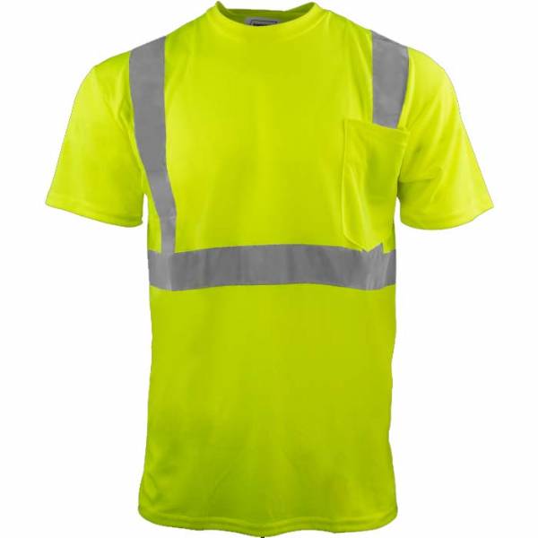 Class 2 Lime Green T-shirt W/pocket